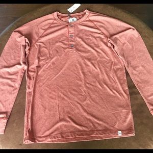 AG Mens Auburn New Long Sleeve Shirt Auburn Small